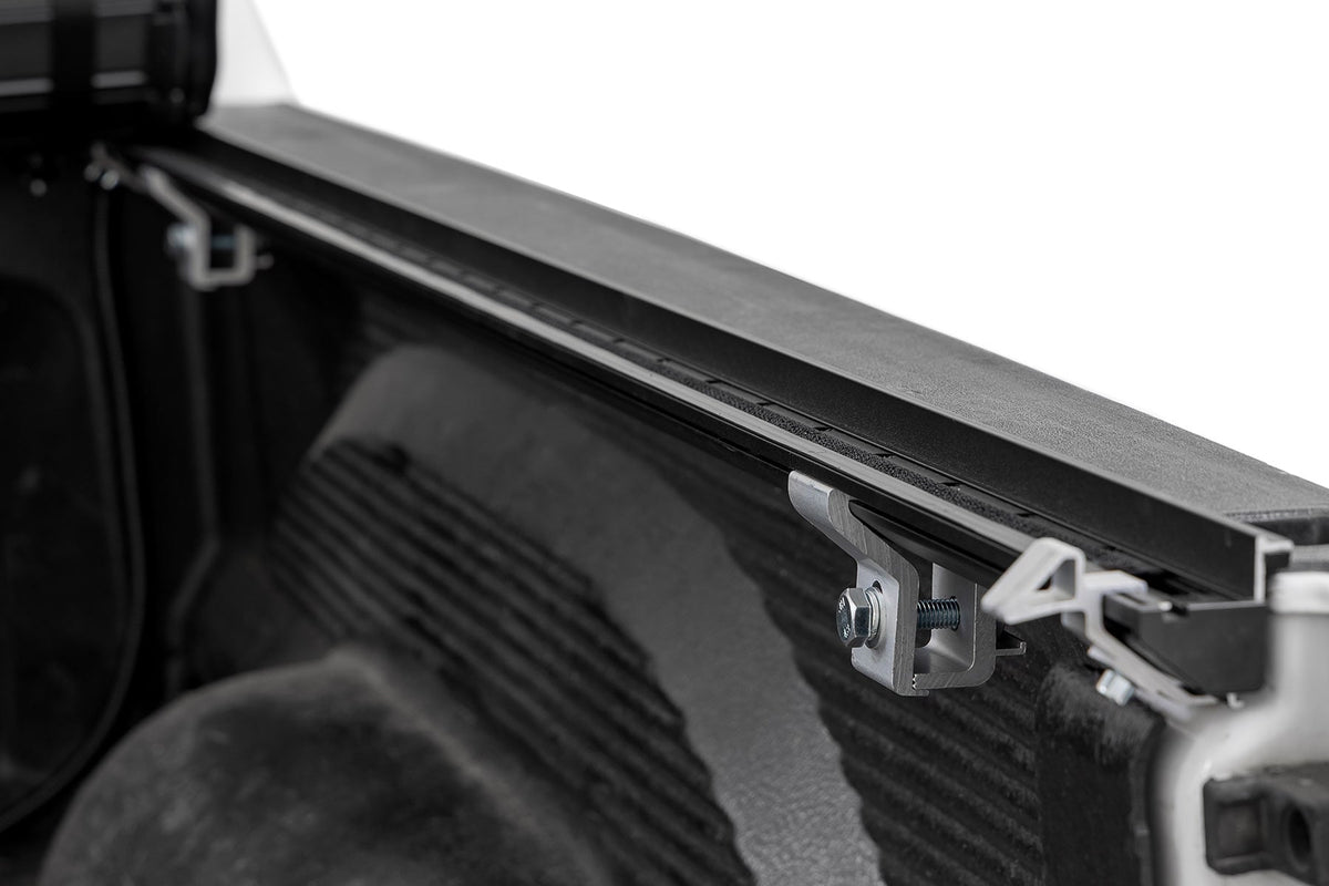 Rough Country - Hard Roll Up Bed Cover - 5'7" Bed - Ram 1500 (10-18)/2500 (10-25) - 50319550 by Rough Country - close-up