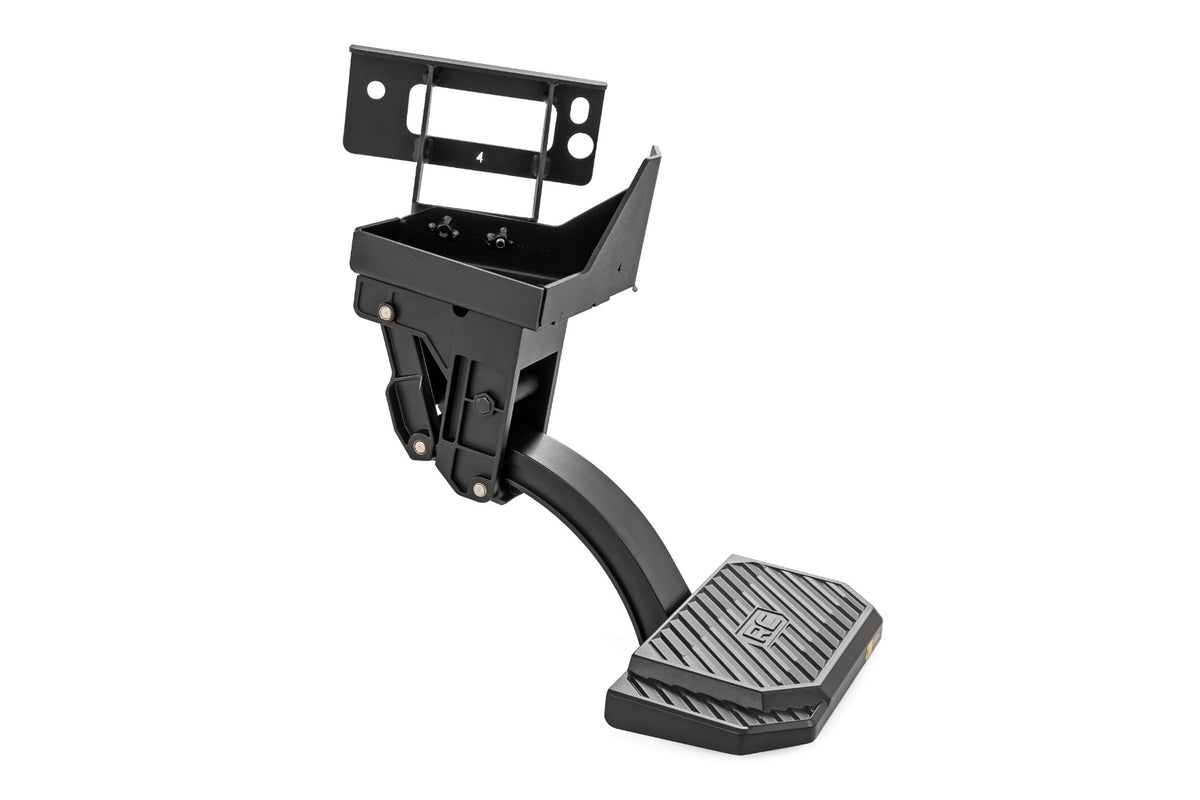 Rough Country - Retractable Bed Step - Manual Pull - Ram 1500 2WD/4WD (2010-2018 & Classic) - PW049980 for 2019-2024 Ram 1500