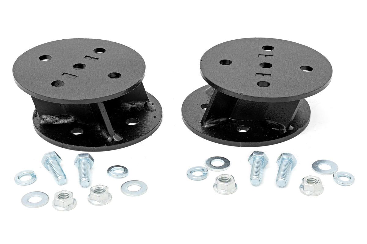 Rough Country - Air Spring Kit w/compressor - 4 Inch Lift Kit - Ram 1500 2WD/4WD (2010-2018 & Classic) - 100324C for 2019-202