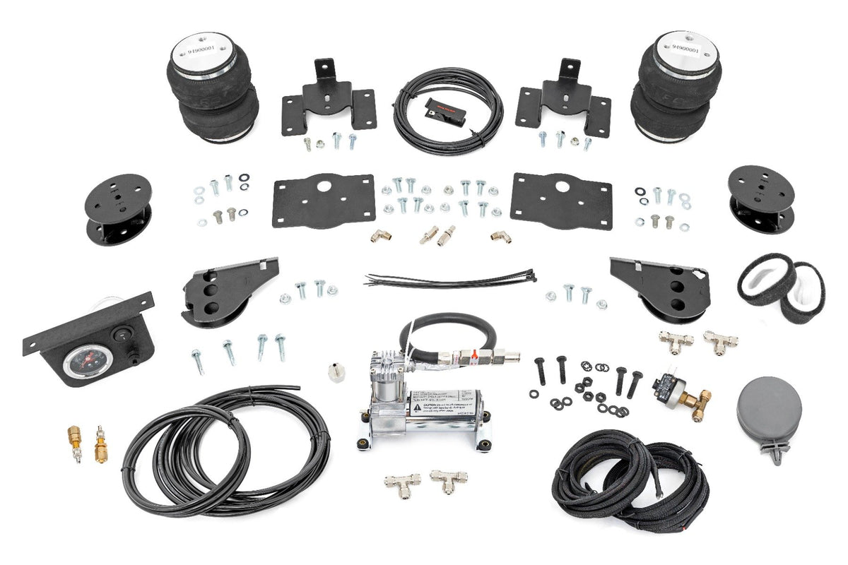 Air Spring Kit w/compressor | 4 Inch Lift Kit | Ram 1500 2WD/4WD (2009-2018 &amp; Classic)