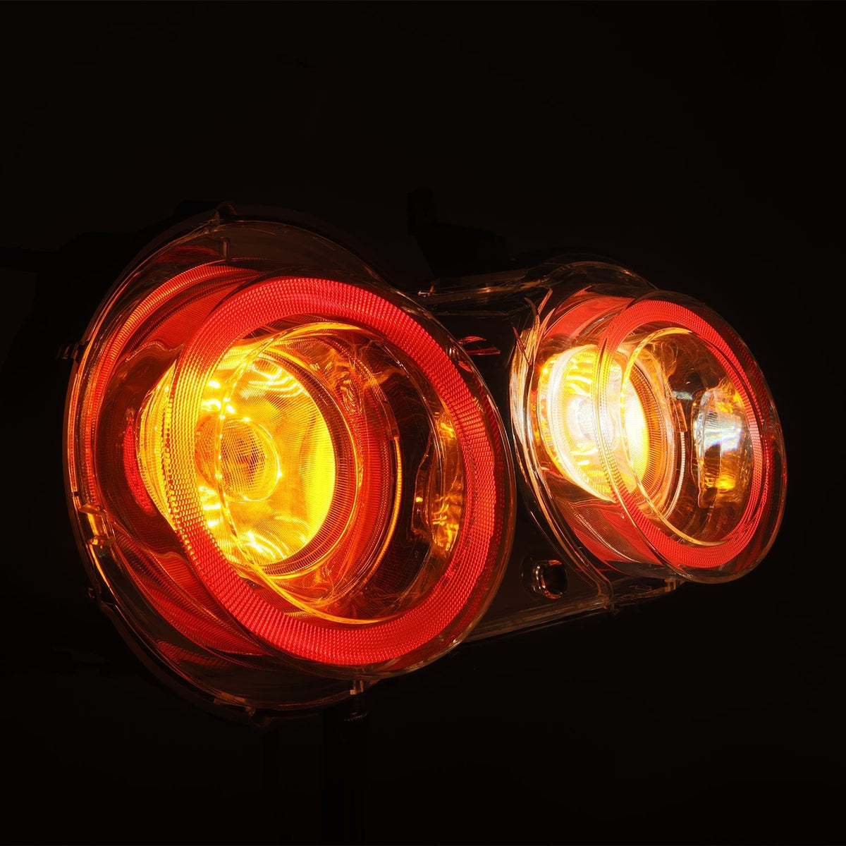 Alpharex 09-25 Nissan GT-R Nova-Series LED Tail Lights - Clear - 692004 for 2009-2025 Nissan GT R - alternate view