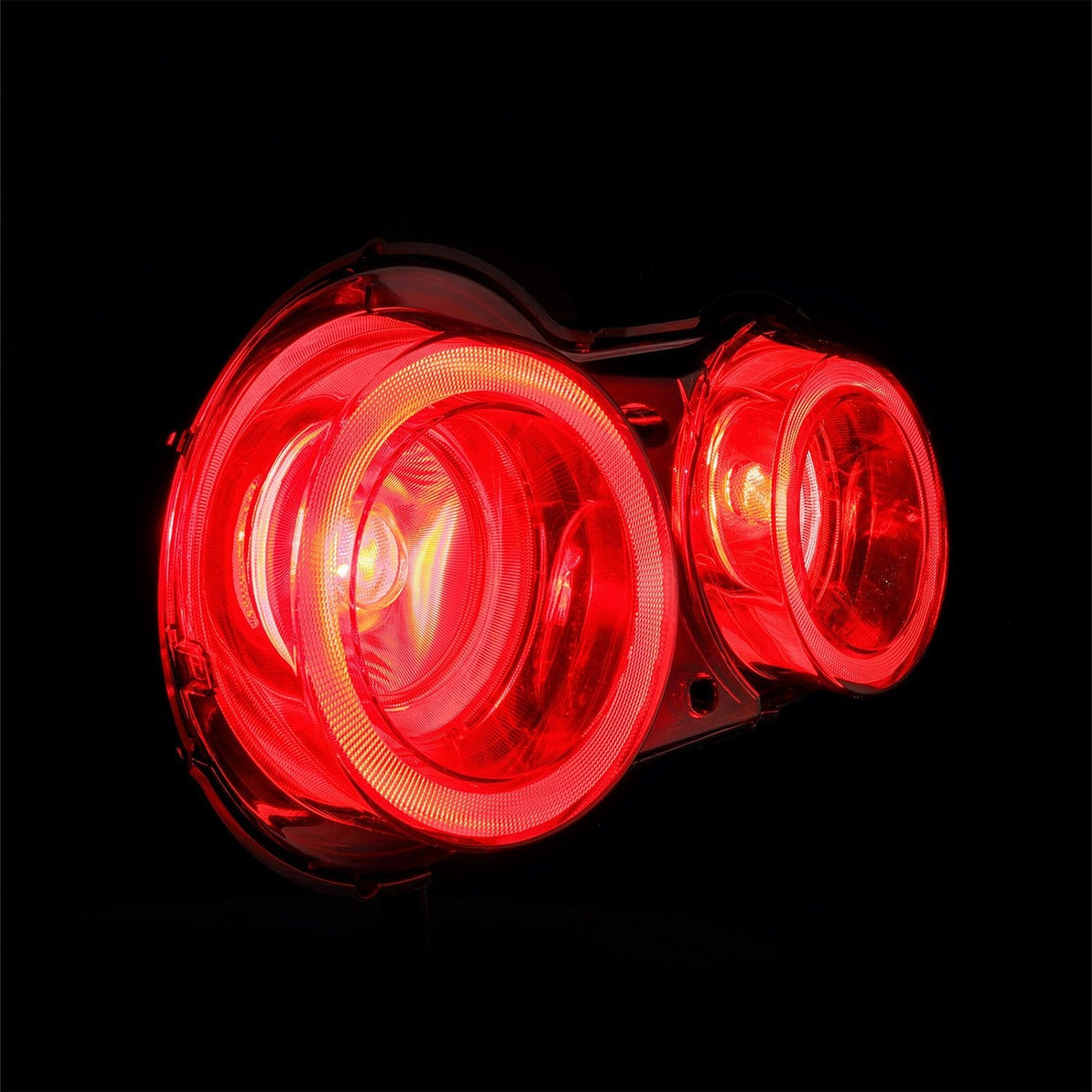 Alpharex 09-25 Nissan GT-R Nova-Series LED Tail Lights - Red Clear - 692001 for 2009-2025 Nissan GT R - detail view