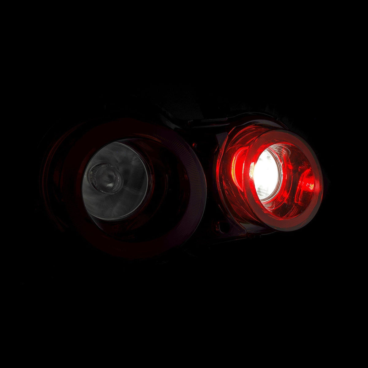 Alpharex 09-25 Nissan GT-R Nova-Series LED Tail Lights - Red Smoke - 692003 for 2009-2025 Nissan GT R - detail view