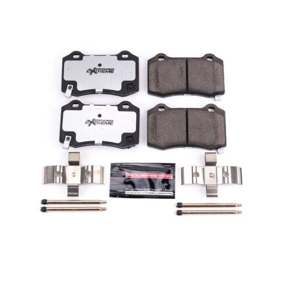 Power Stop 12-23 Dodge Charger Rear Z26 Extreme Street Brake Pads w/Hardware - Z26-1053 for 2006-2023 Dodge Charger - front v