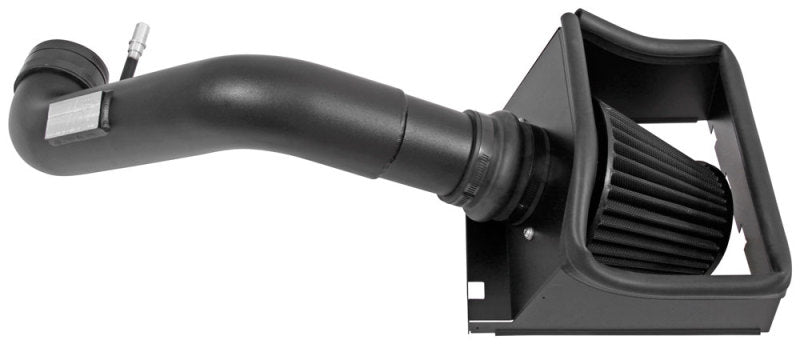 K&N 11-14 Ford F150 5.0L V8 Black Performance Intake Kit - 71-2581 for 2011-2014 Ford F 150 - front view