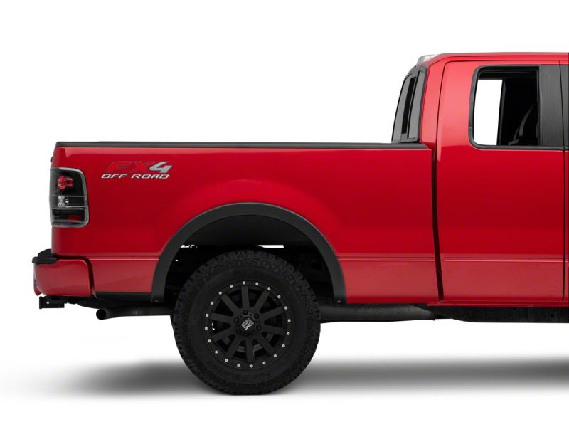 Raxiom 04-08 Ford F-150 Styleside Euro Style Tail Lights- BlkHousing - Red/Clear Lens - T542841