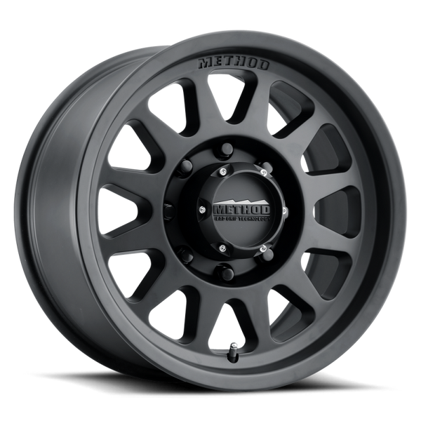 Method MR704 HD 17x9 18mm Offset 8x6.5 130.81mm CB Matte Black Wheel - MR70479080518H by Method Wheels