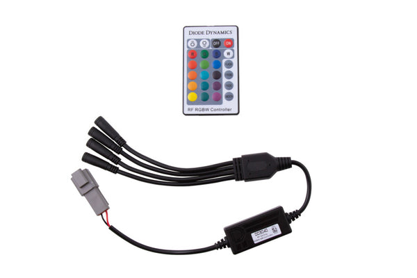 Diode Dynamics RGBW 24-Key M8 RF Controller - DD3040 by Diode Dynamics - front view