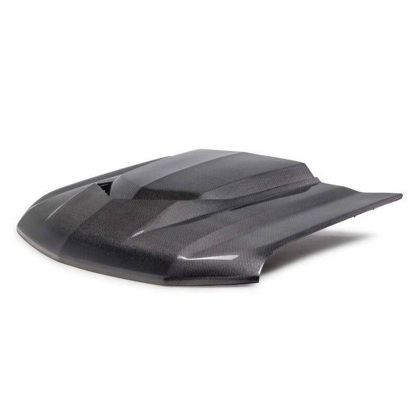 Anderson Composites 20-24 Chevy Silverado Type-AZ Carbon Fiber Hood - AC-HD20CHSV-AZ by Anderson Composites - front view