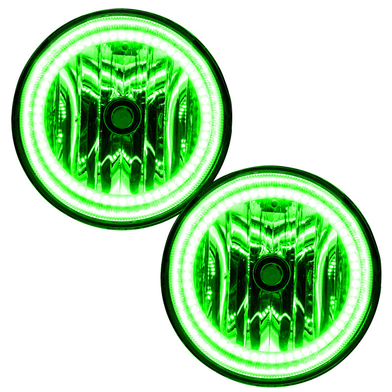 Oracle Lighting 08-11 Ford Ranger Pre-Assembled LED Halo Fog Lights -Green SEE WARRANTY - 8117-004