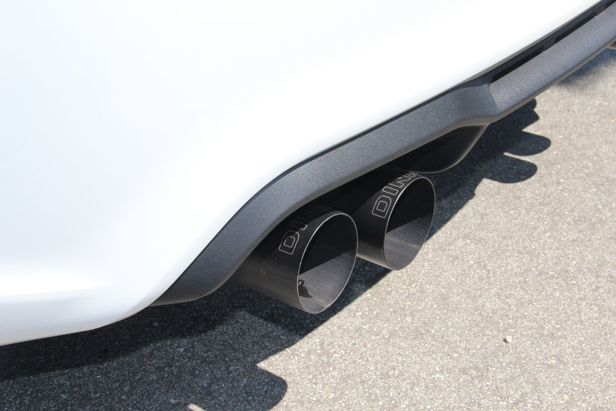 Dinan - Free Flow Axle-Back Exhaust - 2016-2018 BMW M2 - D660-0056-BLK
