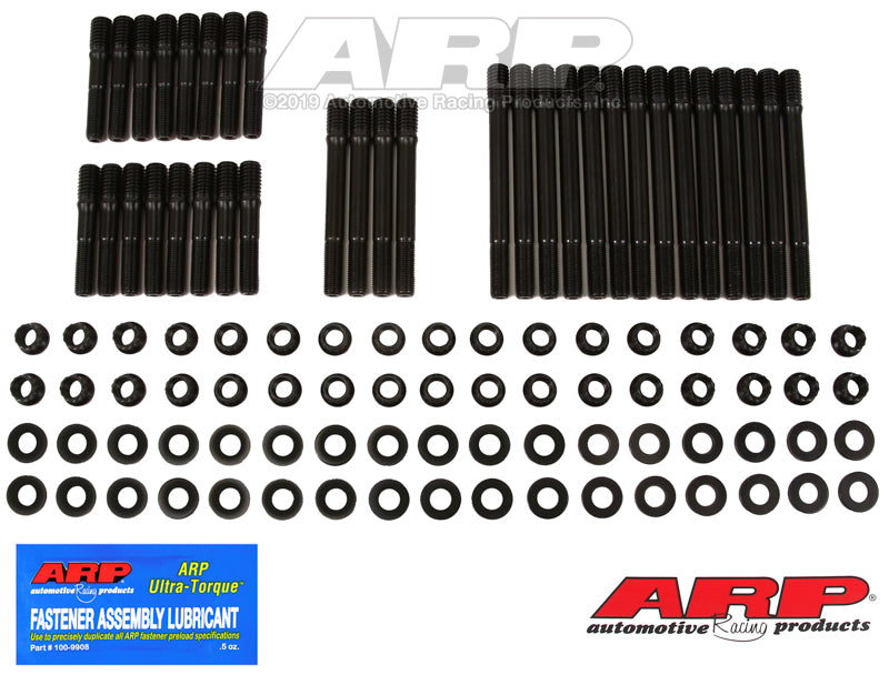 ARP SB Chevy 7/16in-3/8in stepped 12pt head stud kit - 234-4315