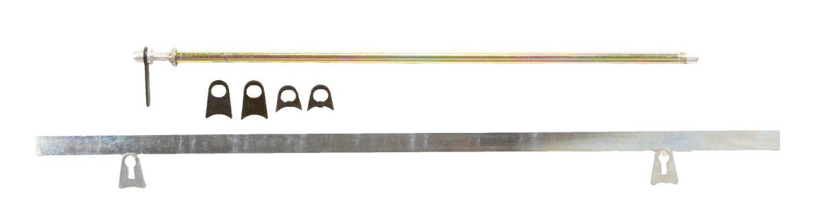 RaceQuip Net Mount Kit Spring Pin 24in w/ Flat Bar