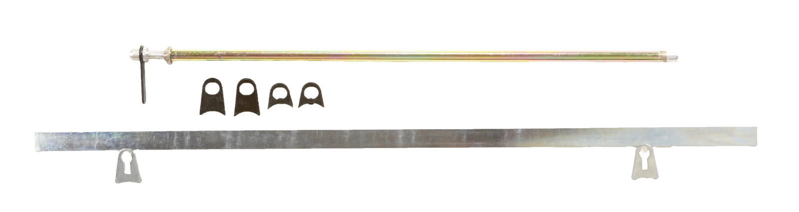 RaceQuip Net Mount Kit Spring Pin 24in w/ Flat Bar
