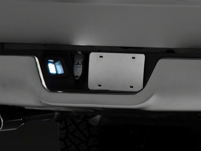 Raxiom 13-18 Dodge RAM 1500 Axial Series LED License Plate Lamps- Smoked - R117120