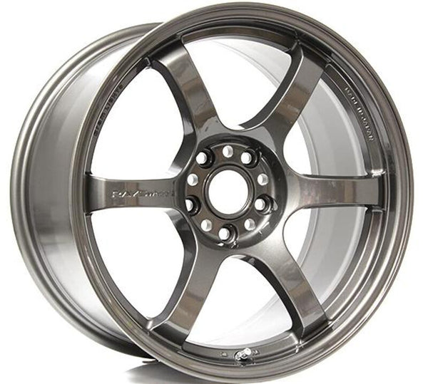 Gram Lights 57DR 18x8.5 +37 5-108 HS Gunmetallic Wheel (Min Order Qty 20) - WGIV37RHGP by Gram Lights