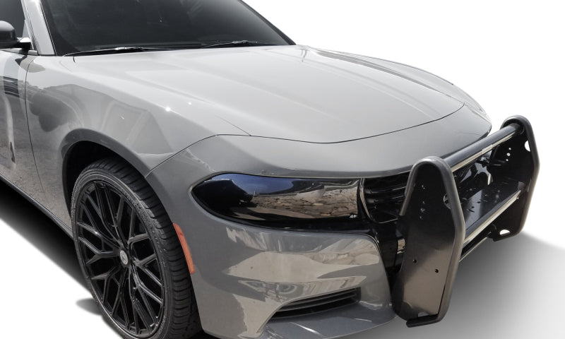 AVS 15-22 Dodge Charger Headlight Covers - Black - 37373