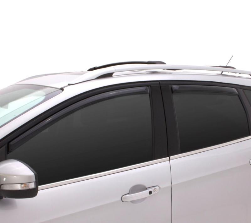 AVS 10-18 Toyota 4Runner Ventvisor In-Channel Front &amp; Rear Window Deflectors 4pc - Smoke - 194242