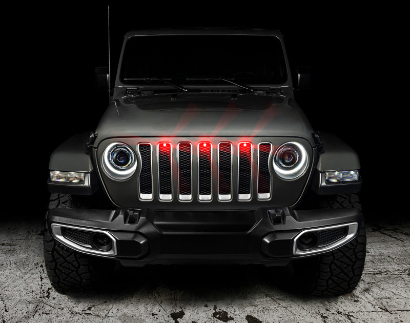 Oracle Pre-Runner Style LED Grille Kit for Jeep Gladiator JT - Red SEE WARRANTY - 5871-003