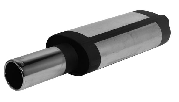 Remus Universal Sport Exhausts 30-150 Kw 190x120x380 Inner 51mm (Incl. Clamp) - 001090 0505 by Remus