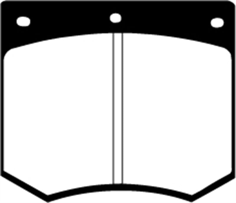 EBC 75-86 Ac 3000 3.0 Greenstuff Front Brake Pads - DP2291