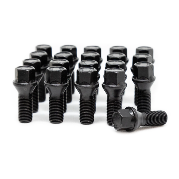 fifteen52 Lug Bolt M14x1.5 28mm Length 17mm Hex Head - Black - 52-BOLT-M14X15X28BL by fifteen52 - front view