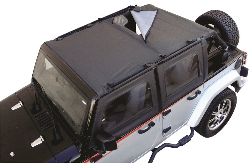 Rampage 2007-2018 Jeep Wrangler(JK) Unlimited Combo Sun Brief/Safari Top - Black Diamond - 94935