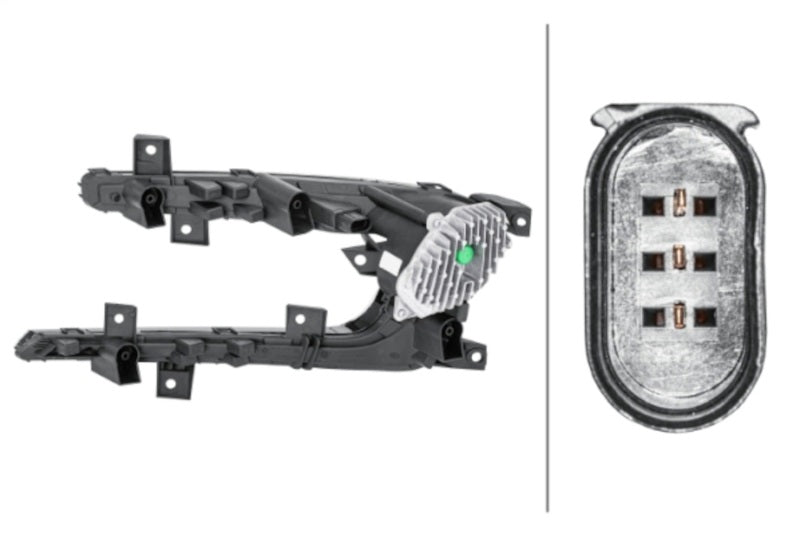 Hella 2015-2019 Volkswagen e-Golf Daytime Running Light Right - 354843181