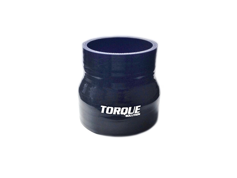 Torque Solution Transition Silicone Coupler 3 inch to 3.5 inch Black Universal - TS-CPLR-T335BK