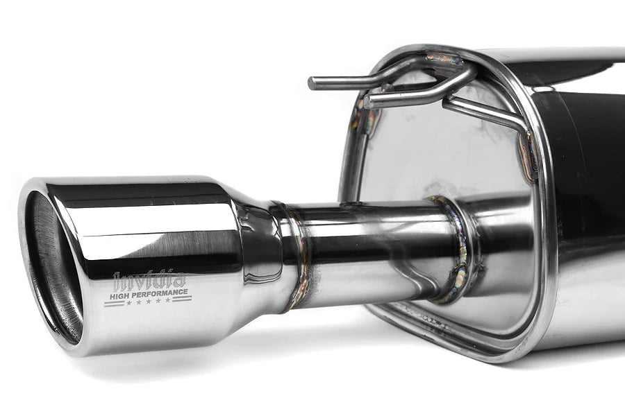 Invidia 12-15 Honda Civic Si K24 Coupe Q300 Rolled Stainless Steel Tip Cat-back Exhaust