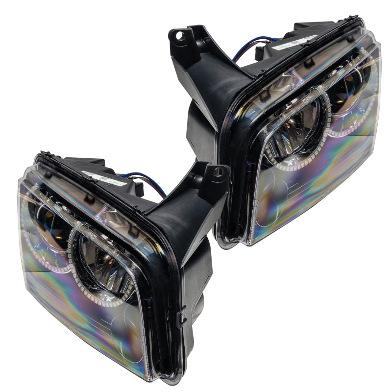Oracle 08-10 Dodge Charger SMD HL (HID) - ColorSHIFT w/ 2.0 Controller SEE WARRANTY - 8179-333
