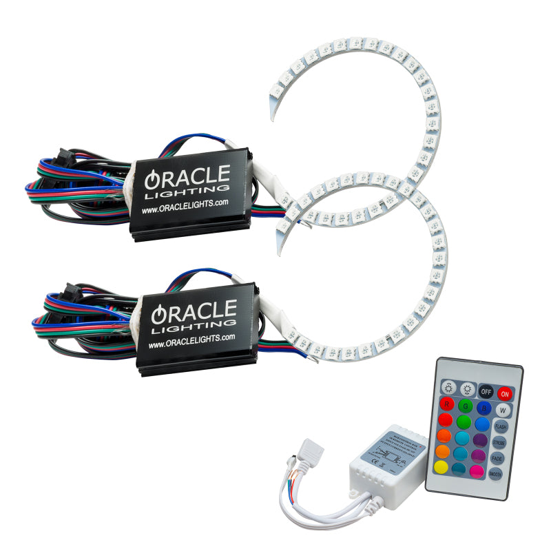 Oracle Dodge Charger 15-21 Projector Halo Kit - ColorSHIFT w/ Simple Controller SEE WARRANTY - 3944-504