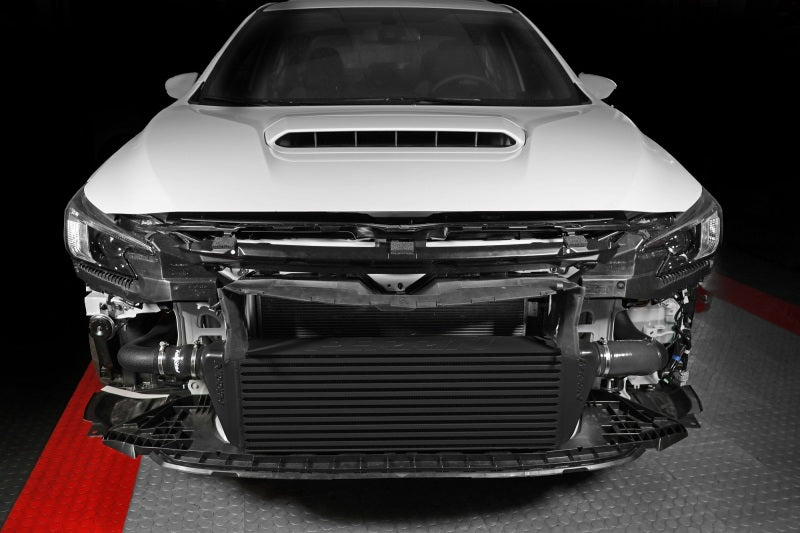 Perrin 22-23 Subaru WRX Front Mount Intercooler Kit (Black Tubes &amp; Black Core) - PSP-ITR-441BK/BK