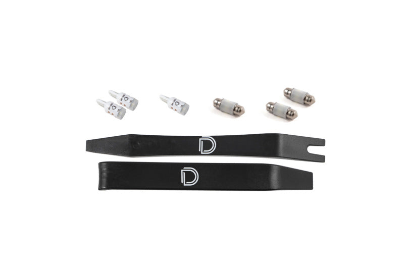 Diode Dynamics 13-16 Subaru XV Crosstrek Interior LED Kit Cool White Stage 1 - DD0509 by Diode Dynamics - angle view