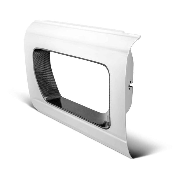 Anderson Composites 21-22 Ford Bronco 4DR Fiberglass Front Doors (Pair) w/ CF Inserts - Off Road - AC-DD21FDBR4D-HA-F-PC by A