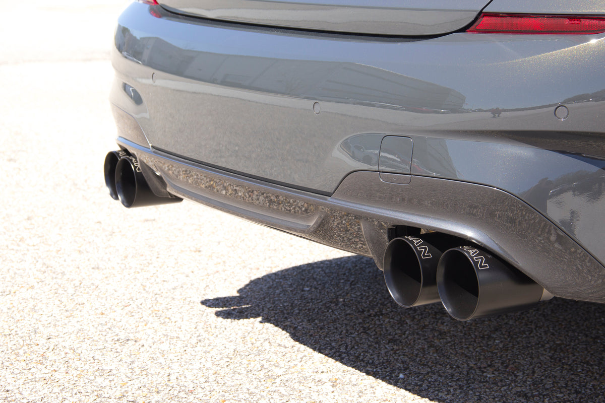 Dinan - Free Flow Axle-Back Exhaust - BMW M340i/M440i - D660-0085-BLK