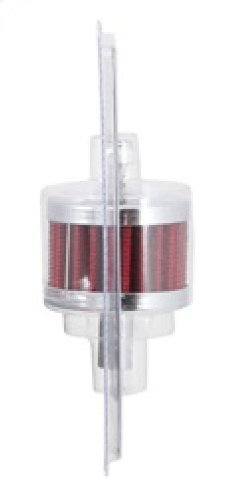 K&amp;N Steel Base Crankcase Vent Filter 0.5in Vent OD x 2in OD x 1.5in Height - 62-1100