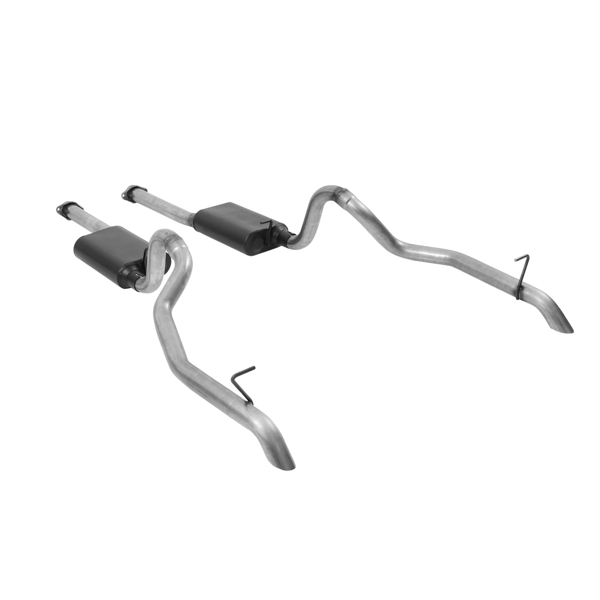 Flowmaster American Thunder Cat-Back Exhaust System - 1987-1993 Ford Mustang - Aluminized - 17116 - 2