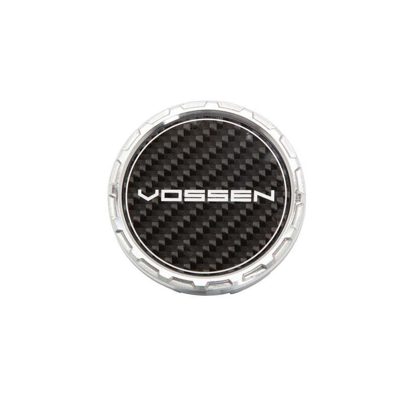 Vossen Classic Carbon Billet Sport Cap 2.0 - Small (VHF) - Transparent Clear - Twill Weave (Gloss) - CAPBSC2-SM-CL-CR-W