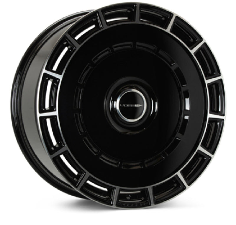 Vossen HF-9 22x11 - 5x112 - ET30 - 66.56 - Deep - Gloss Black Polished Wheel - HF9-2M002
