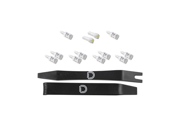 Diode Dynamics 14-19 Toyota Highlander Interior LED Kit Cool White Stage 2 - DD0578 by Diode Dynamics - front view