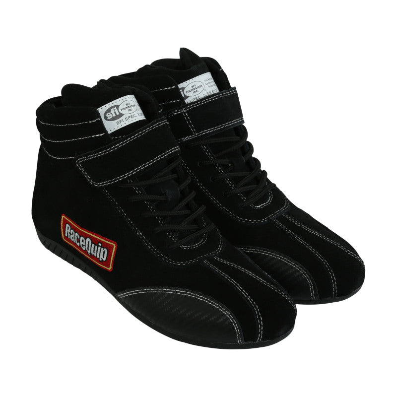 RaceQuip Euro Carbon-L SFI Shoe 8.5 - 30500085RQP