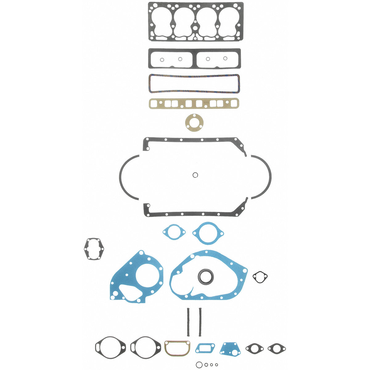 Fel-Pro FS 7602 S Engine Gasket Set - FS7602S - front view