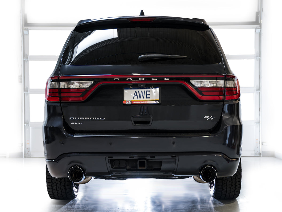 AWE Tuning 11-24 Dodge Durango 5.7L Touring Edition Exhaust w/ Chrome Silver Tips - 3015-32575