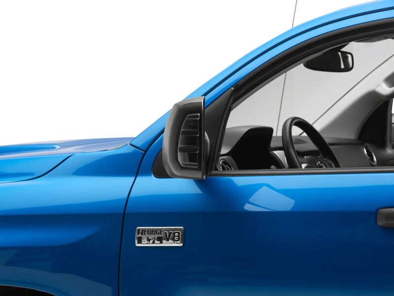Raxiom 07-21 Toyota Tundra LED Side Mirror Lights with DRL and Turn Signals- Smoked - TU39070 - front view