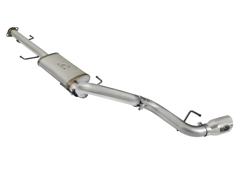 aFe MACH Force Xp 3in SS Cat-Back Single Side Exit Exhaust w/Polished Tips 07-14 Toyota FJ Cruiser - 49-46003-1P