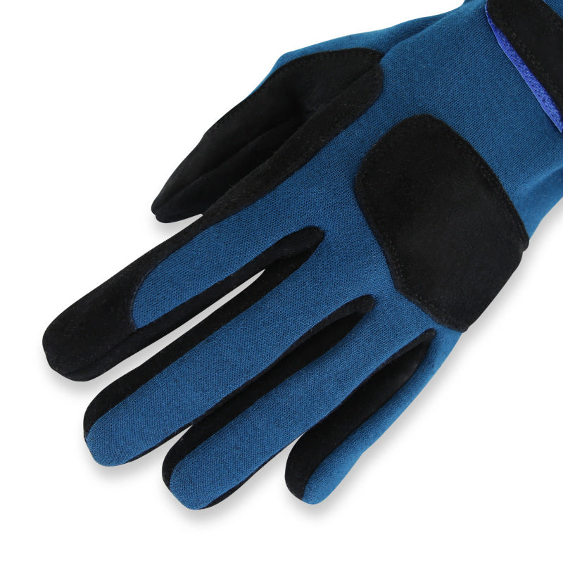 RaceQuip Blue 2-Layer SFI-5 Glove - Small - 355022RQP