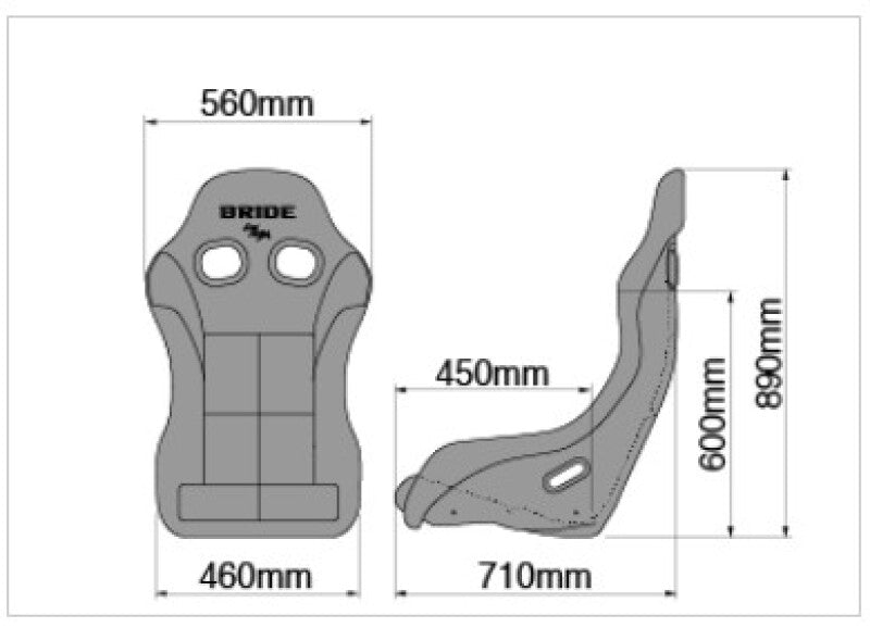 Bride Cusco ZETA IV +C - Super Aramid Black Carbon/Black Leather Seat FIA Approved - BRD-HA1ACZ