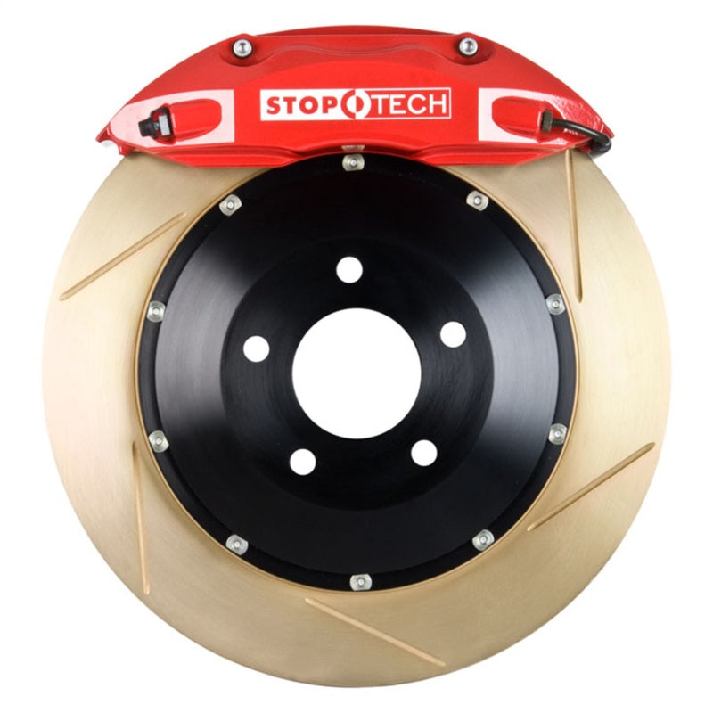 StopTech Porsche 911 05-10 Carrera Front BBK ST-40 Caliper Red / 2pc Zinc Slotted 355x32mm Rotor - 83.781.4700.73