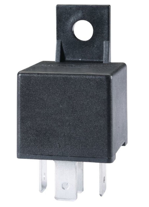Hella Relay Mini Iso 5 Pole 24V Spdt Res Bkt - 933332161 by Hella - front view